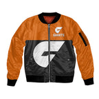 personalised-gws-giants-football-2023-sleeve-zip-bomber-jacket-sporty-style