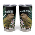 Personalised New Zealand Kakapo Tumbler Cup Aotearoa Fern With Manuka