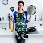 Kia Ora New Zealand Apron Aotearoa Proud Maori Paua Shell Silver Fern - Aussie Hoodie