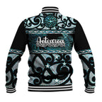 Kia Ora New Zealand Baseball Jacket Aotearoa Proud Maori Paua Shell Silver Fern - Aussie Hoodie