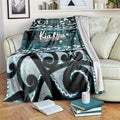 Kia Ora New Zealand Blanket Aotearoa Proud Maori Paua Shell Silver Fern - Aussie Hoodie