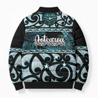 Kia Ora New Zealand Bomber Puffer Jacket Aotearoa Proud Maori Paua Shell Silver Fern - Aussie Hoodie