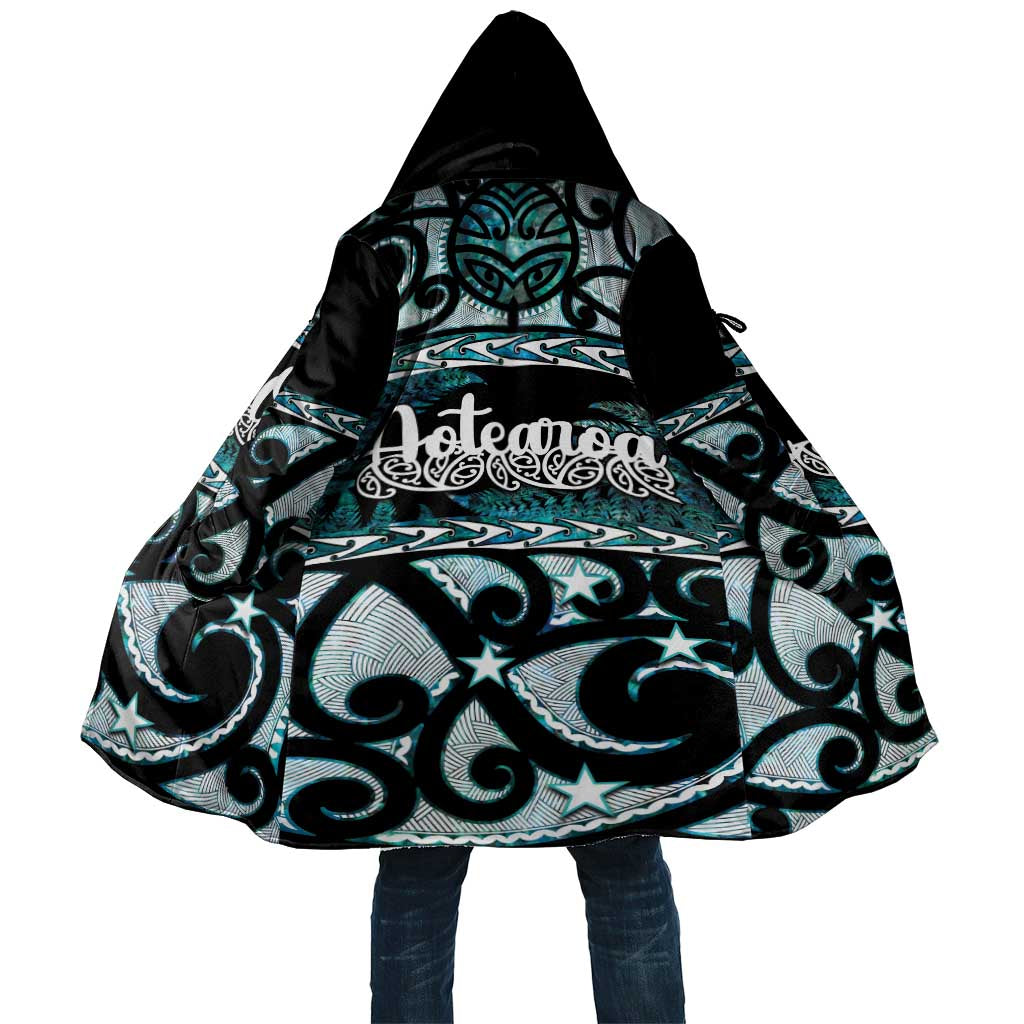 Kia Ora New Zealand Cloak Aotearoa Proud Maori Paua Shell Silver Fern - Aussie Hoodie