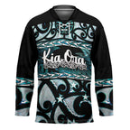 Kia Ora New Zealand Hockey Jersey Aotearoa Proud Maori Paua Shell Silver Fern - Aussie Hoodie