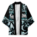 Kia Ora New Zealand Kimono Aotearoa Proud Maori Paua Shell Silver Fern - Aussie Hoodie