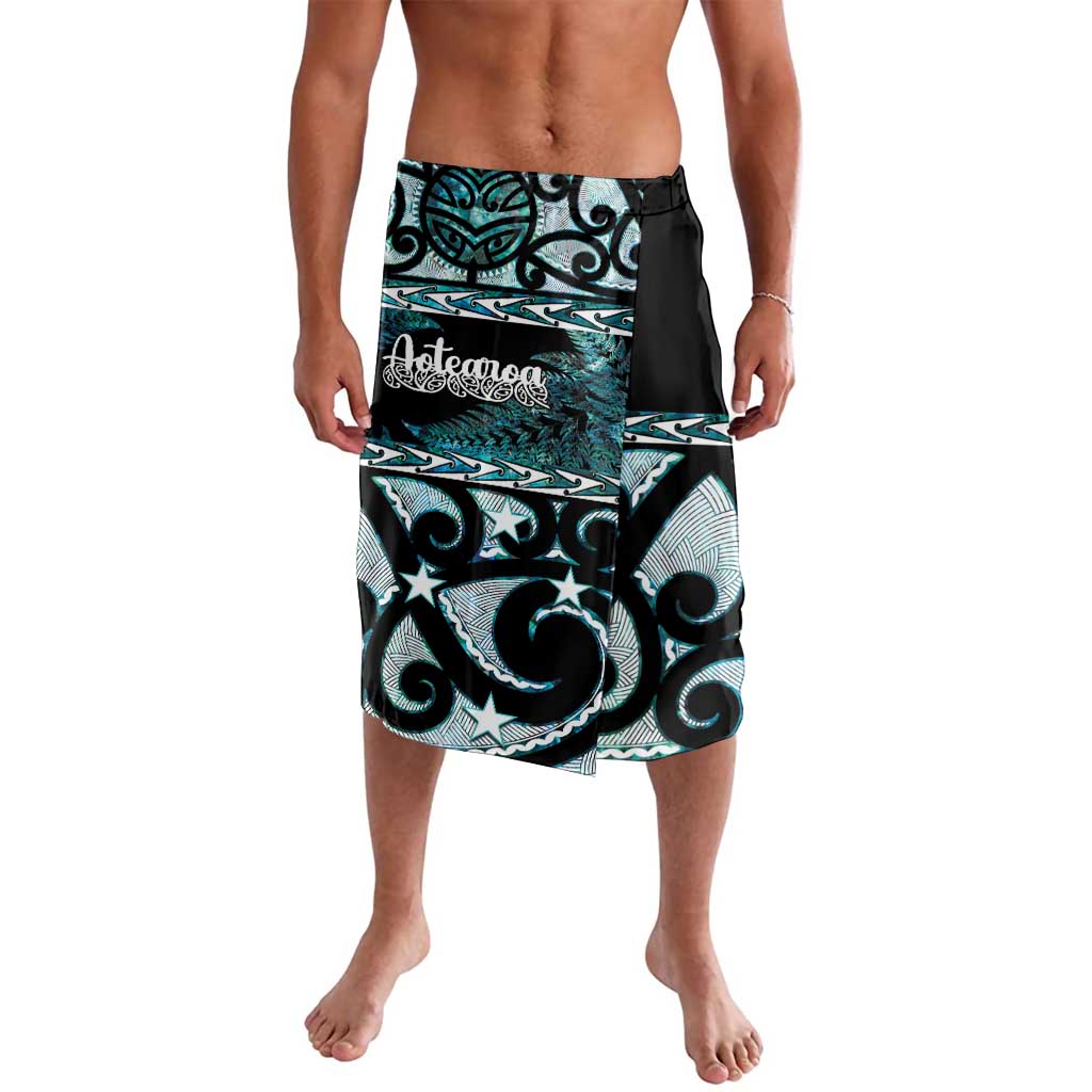 Kia Ora New Zealand Lavalava Aotearoa Proud Maori Paua Shell Silver Fern - Aussie Hoodie