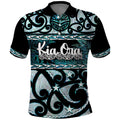 Kia Ora New Zealand Polo Shirt Aotearoa Proud Maori Paua Shell Silver Fern - Aussie Hoodie