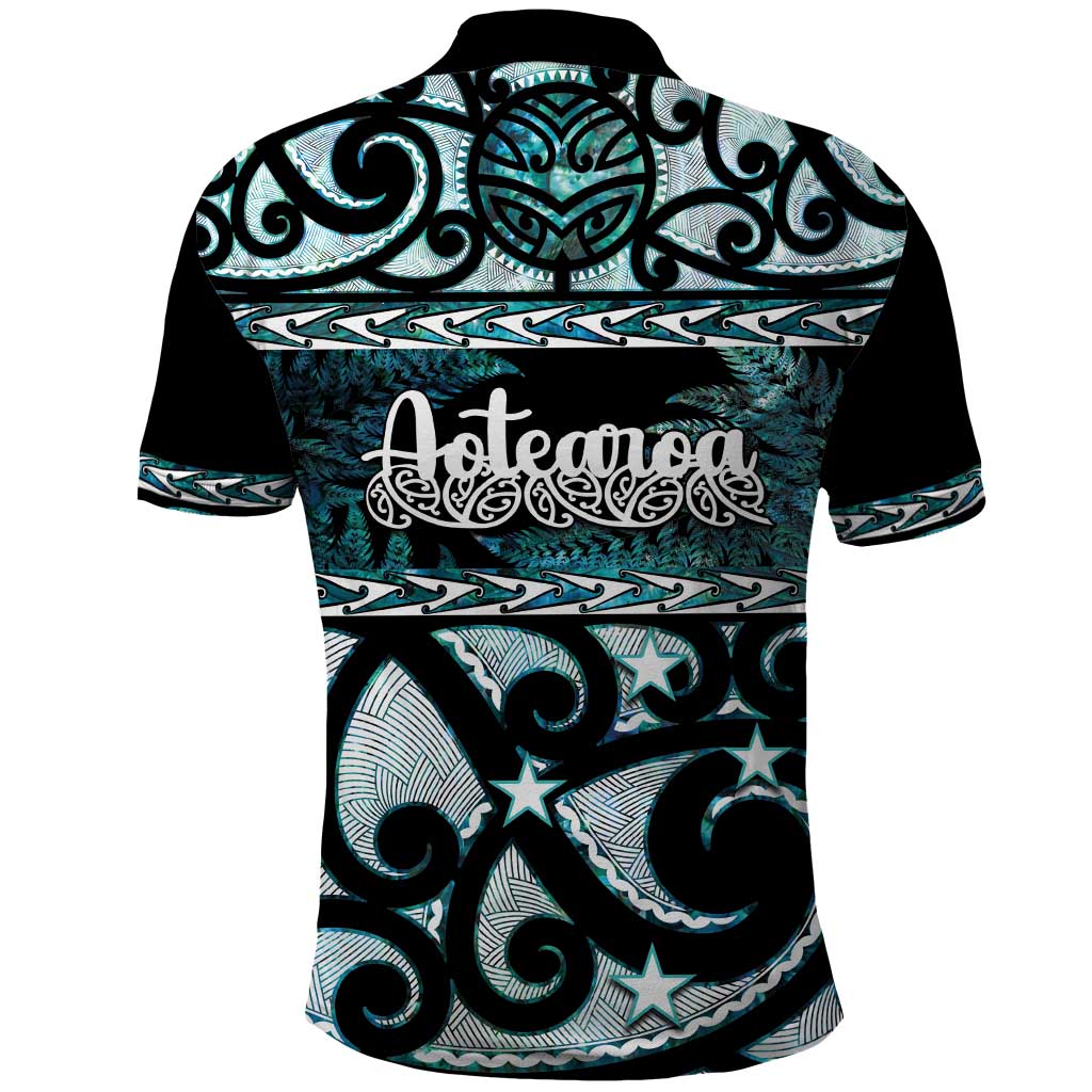 Kia Ora New Zealand Polo Shirt Aotearoa Proud Maori Paua Shell Silver Fern - Aussie Hoodie