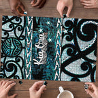 Kia Ora New Zealand Puzzle Aotearoa Proud Maori Paua Shell Silver Fern - Aussie Hoodie