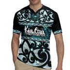 Kia Ora New Zealand Rugby Jersey Aotearoa Proud Maori Paua Shell Silver Fern - Aussie Hoodie