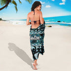 Kia Ora New Zealand Sarong Aotearoa Proud Maori Paua Shell Silver Fern - Aussie Hoodie