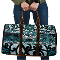 Kia Ora New Zealand Travel Bag Aotearoa Proud Maori Paua Shell Silver Fern - Aussie Hoodie