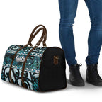 Kia Ora New Zealand Travel Bag Aotearoa Proud Maori Paua Shell Silver Fern - Aussie Hoodie