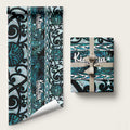 Kia Ora New Zealand Wrapping Paper Aotearoa Proud Maori Paua Shell Silver Fern - Aussie Hoodie