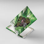 Piwakawaka New Zealand Christmas In July Canvas Wall Art NZ Aroha Koru Fern Marble Vibes