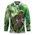 Piwakawaka New Zealand Christmas In July Hockey Jersey NZ Aroha Koru Fern Marble Vibes