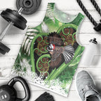 Piwakawaka New Zealand Christmas In July Men Tank Top NZ Aroha Koru Fern Marble Vibes