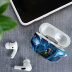 Tui Bird New Zealand Christmas In July AirPods Case NZ Aroha Koru Fern Marble Vibes