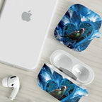 Tui Bird New Zealand Christmas In July AirPods Case NZ Aroha Koru Fern Marble Vibes