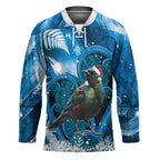 Tui Bird New Zealand Christmas In July Hockey Jersey NZ Aroha Koru Fern Marble Vibes