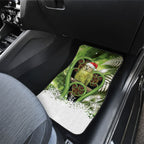 Kakapo New Zealand Christmas In July Car Mats NZ Aroha Koru Fern Marble Vibes