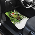 Kakapo New Zealand Christmas In July Car Mats NZ Aroha Koru Fern Marble Vibes