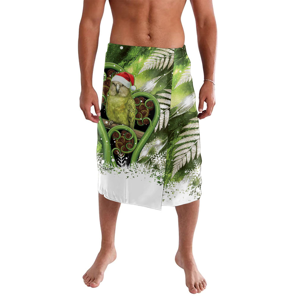 Kakapo New Zealand Christmas In July Lavalava NZ Aroha Koru Fern Marble Vibes
