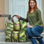 Kakapo New Zealand Christmas In July Travel Bag NZ Aroha Koru Fern Marble Vibes