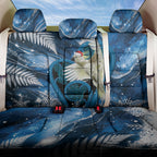 Sulphur-crested Cockatoo New Zealand Christmas In July Back Car Seat Cover NZ Aroha Koru Fern Marble Vibes