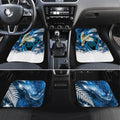 Sulphur-crested Cockatoo New Zealand Christmas In July Car Mats NZ Aroha Koru Fern Marble Vibes