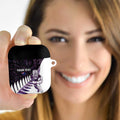 New Zealand Silver Fern Rugby Custom AirPods Case Go All Black Purple Maori Paua Shell - Aussie Hoodie