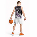 New Zealand Silver Fern Rugby Custom Basketball Jersey Go All Black Purple Maori Paua Shell - Aussie Hoodie