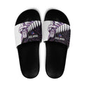 New Zealand Silver Fern Rugby Custom Slide Sandals Go All Black Purple Maori Paua Shell - Aussie Hoodie
