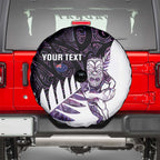 New Zealand Silver Fern Rugby Custom Spare Tire Cover Go All Black Purple Maori Paua Shell - Aussie Hoodie