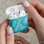 New Zealand Silver Fern Rugby Custom AirPods Case Go Aotearoa Champions Turquoise Version - Aussie Hoodie