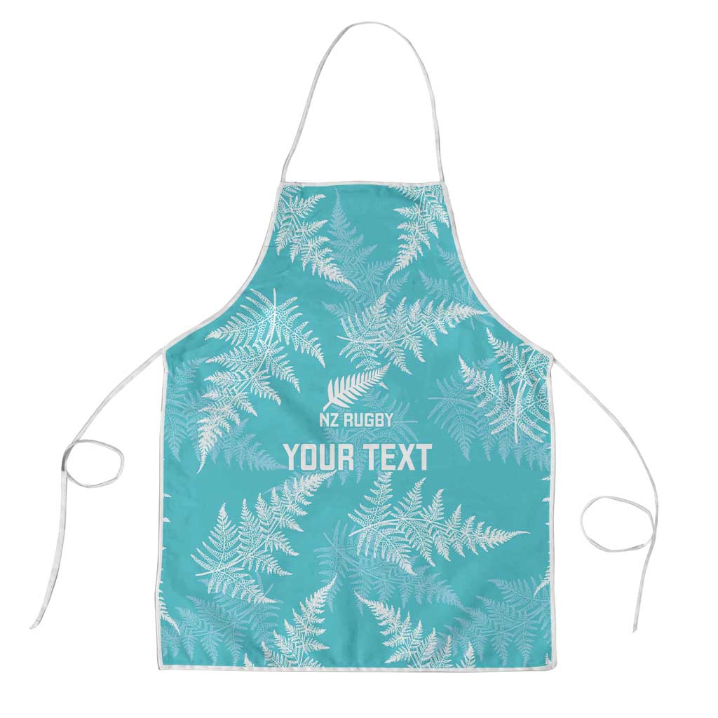 New Zealand Silver Fern Rugby Custom Apron Go Aotearoa Champions Turquoise Version - Aussie Hoodie