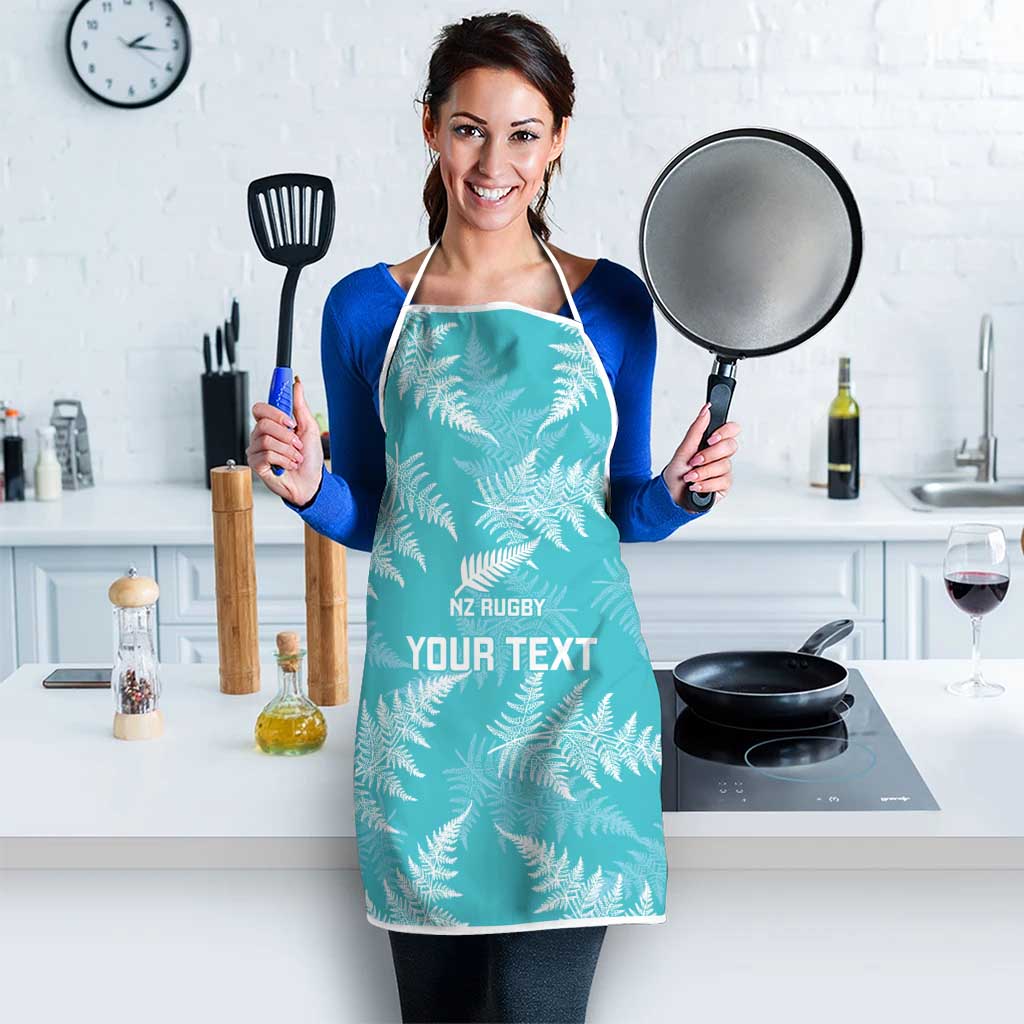 New Zealand Silver Fern Rugby Custom Apron Go Aotearoa Champions Turquoise Version - Aussie Hoodie