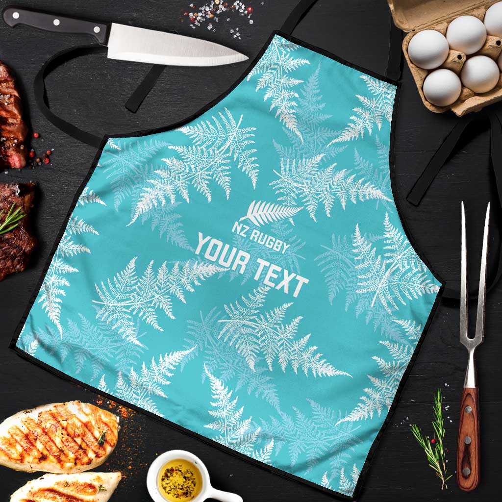 New Zealand Silver Fern Rugby Custom Apron Go Aotearoa Champions Turquoise Version - Aussie Hoodie