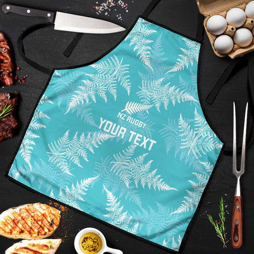 New Zealand Silver Fern Rugby Custom Apron Go Aotearoa Champions Turquoise Version - Aussie Hoodie
