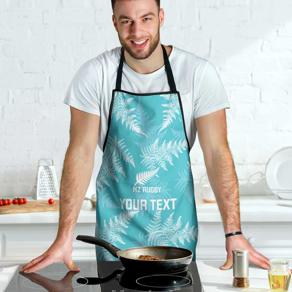 New Zealand Silver Fern Rugby Custom Apron Go Aotearoa Champions Turquoise Version - Aussie Hoodie