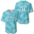 New Zealand Silver Fern Rugby Custom Baseball Jersey Go Aotearoa Champions Turquoise Version - Aussie Hoodie