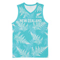 New Zealand Silver Fern Rugby Custom Basketball Jersey Go Aotearoa Champions Turquoise Version - Aussie Hoodie