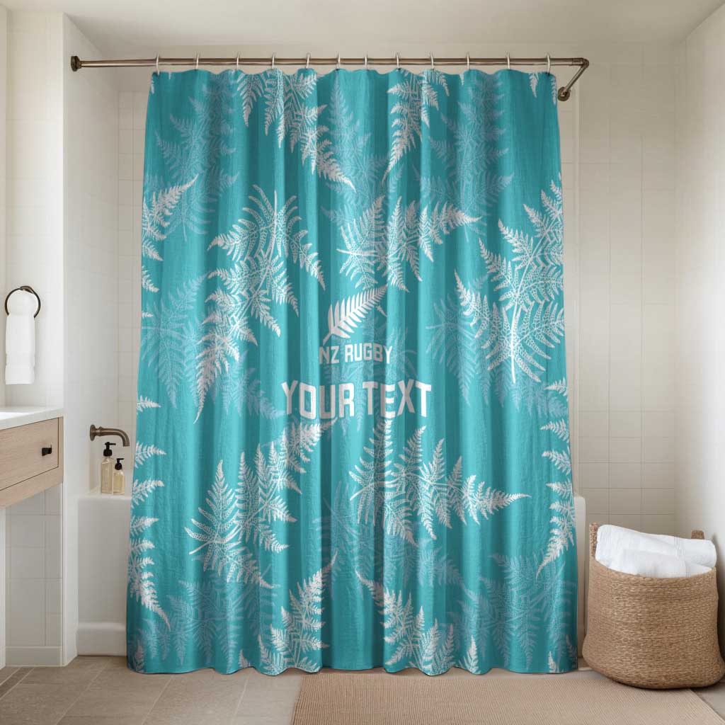 New Zealand Silver Fern Rugby Custom Bathroom Set Go Aotearoa Champions Turquoise Version - Aussie Hoodie