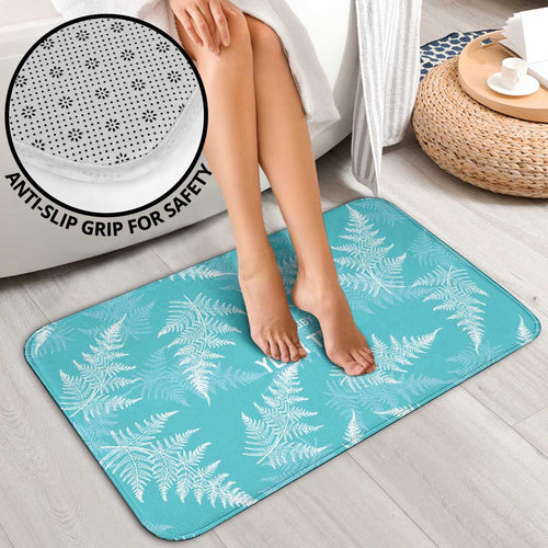 New Zealand Silver Fern Rugby Custom Bathroom Set Go Aotearoa Champions Turquoise Version - Aussie Hoodie
