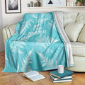 New Zealand Silver Fern Rugby Custom Blanket Go Aotearoa Champions Turquoise Version - Aussie Hoodie