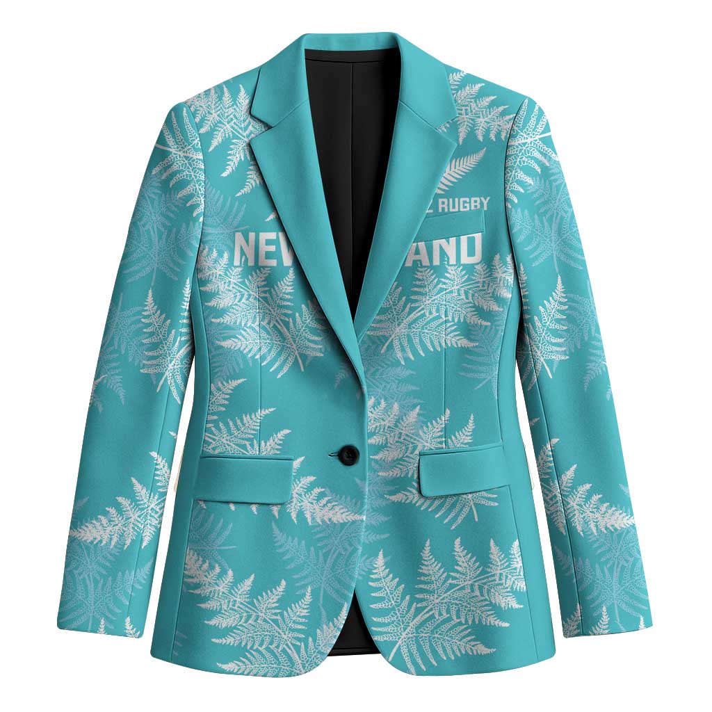 New Zealand Silver Fern Rugby Custom Blazer Go Aotearoa Champions Turquoise Version - Aussie Hoodie
