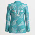 New Zealand Silver Fern Rugby Custom Blazer Go Aotearoa Champions Turquoise Version - Aussie Hoodie