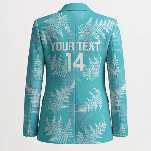 New Zealand Silver Fern Rugby Custom Blazer Go Aotearoa Champions Turquoise Version - Aussie Hoodie