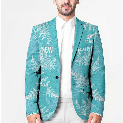 New Zealand Silver Fern Rugby Custom Blazer Go Aotearoa Champions Turquoise Version - Aussie Hoodie