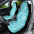 New Zealand Silver Fern Rugby Custom Car Seat Cover Go Aotearoa Champions Turquoise Version - Aussie Hoodie